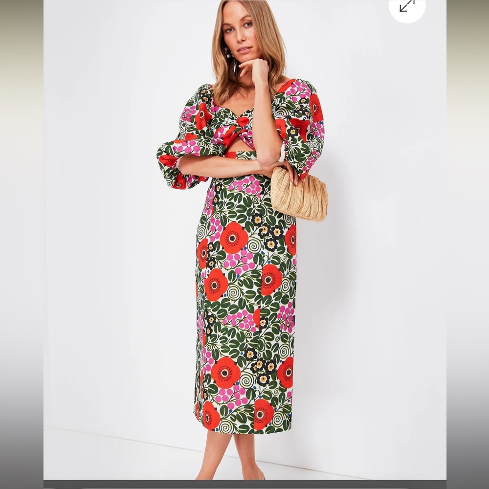 Rhode noa dress in aura bloom size 4